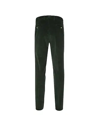 HILTL | Pantalone in velluto a coste TILO GENUA | dunkelgrün